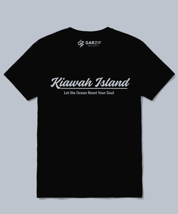 Kiawah Island Coastal Black T-Shirt AIR Series