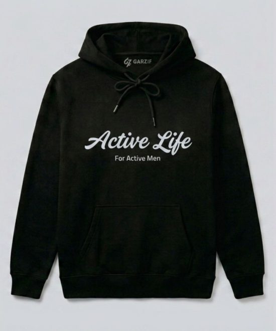 Active-Life-Black-Fleece-Hoodie